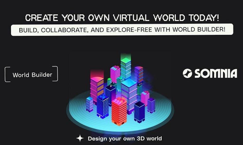 Somnia’s New “World Builder” Gives Creators Tools To Make Games and Virtual Experiences Easily